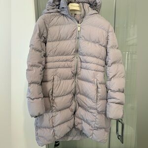 Canada Goose Women's Light Gray Puffer Coat